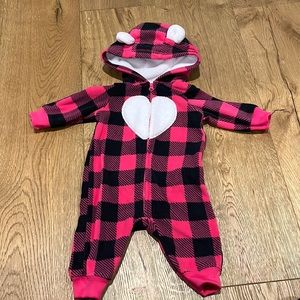 Carter’s - pink flannel pajamas
